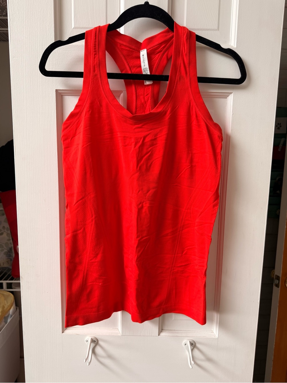 Athleta Bright Red Racerback Tank